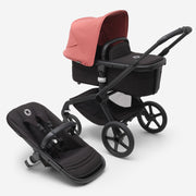 Bugaboo Fox 5 birth and 2nd age stroller | Dawn red/Dark night/Black - Bugaboo 
