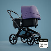 Bugaboo Fox 5 kinderwagen voor geboorte en 2e leeftijd | Ochtendroos/donkere nacht/zwart - Bugaboo 