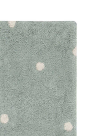 Washable rug Mini Dot Blue sage - Lorena Canals 