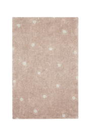 Mini Dot Pink washable rug - Lorena Canals 