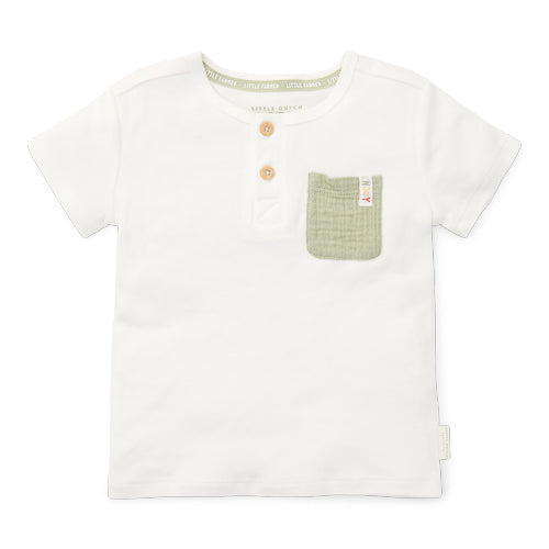 T-shirt manches courtes Off White Farm Life - Little Dutch