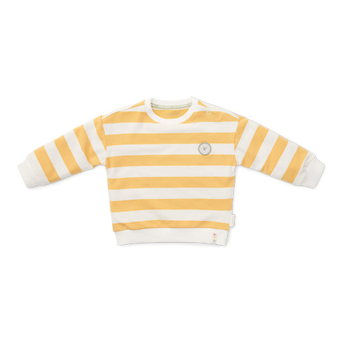 Sweater Sunny Yellow Stripes - Little Dutch