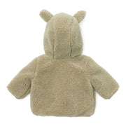 Teddy veste Soft Green - Little Dutch