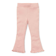 Soft Rose Flared Trousers - Little Dutch