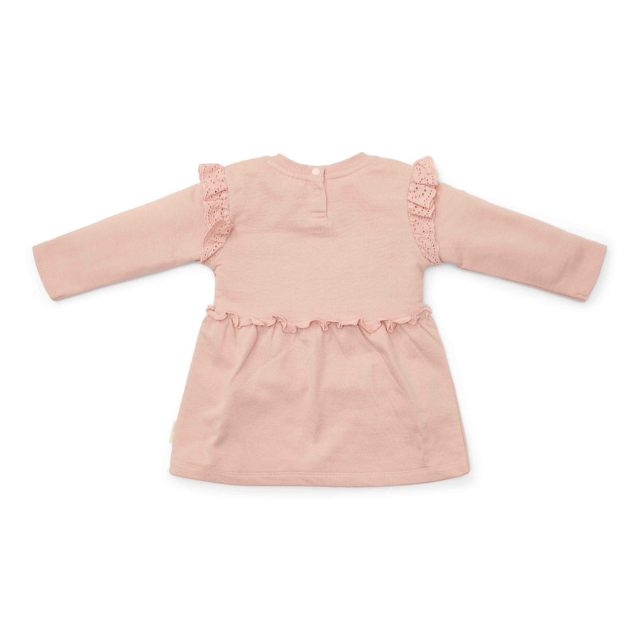 Robe manches longues Soft Rose - Little Dutch