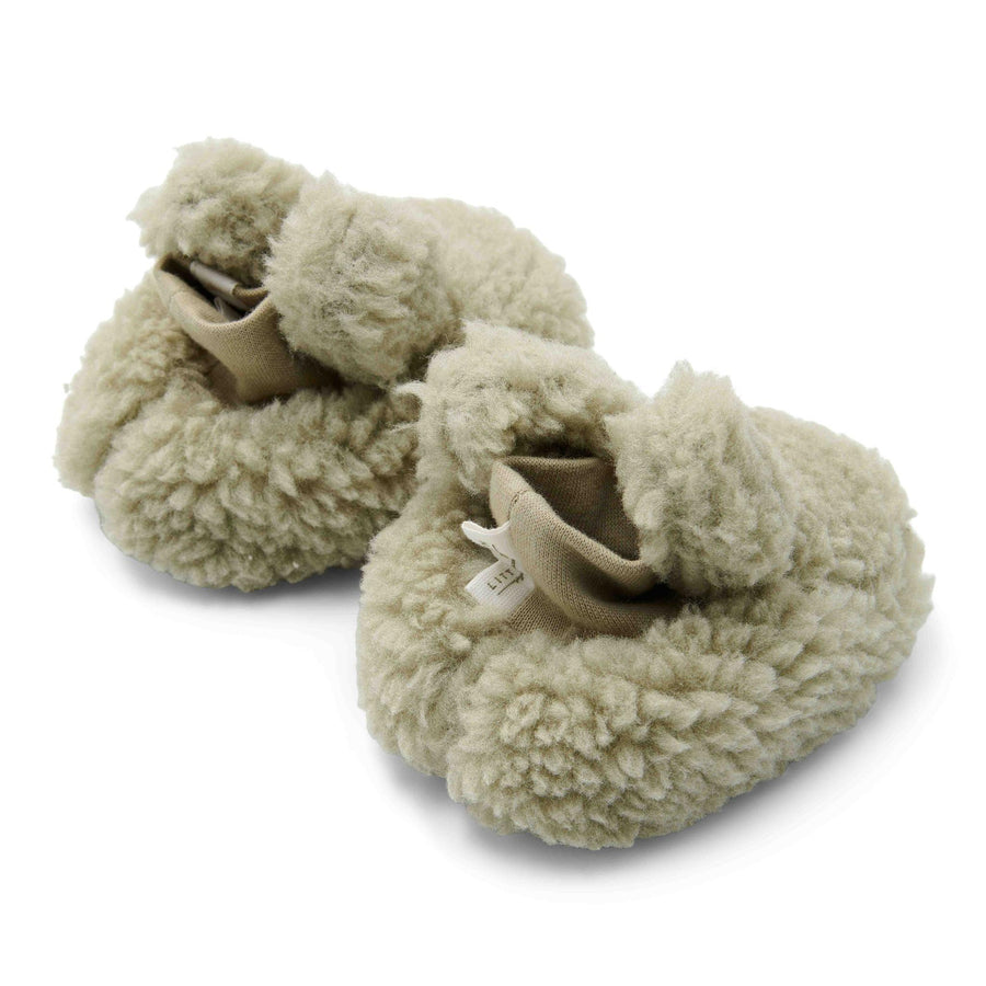 Teddy Chaussons Soft Green - Little Dutch