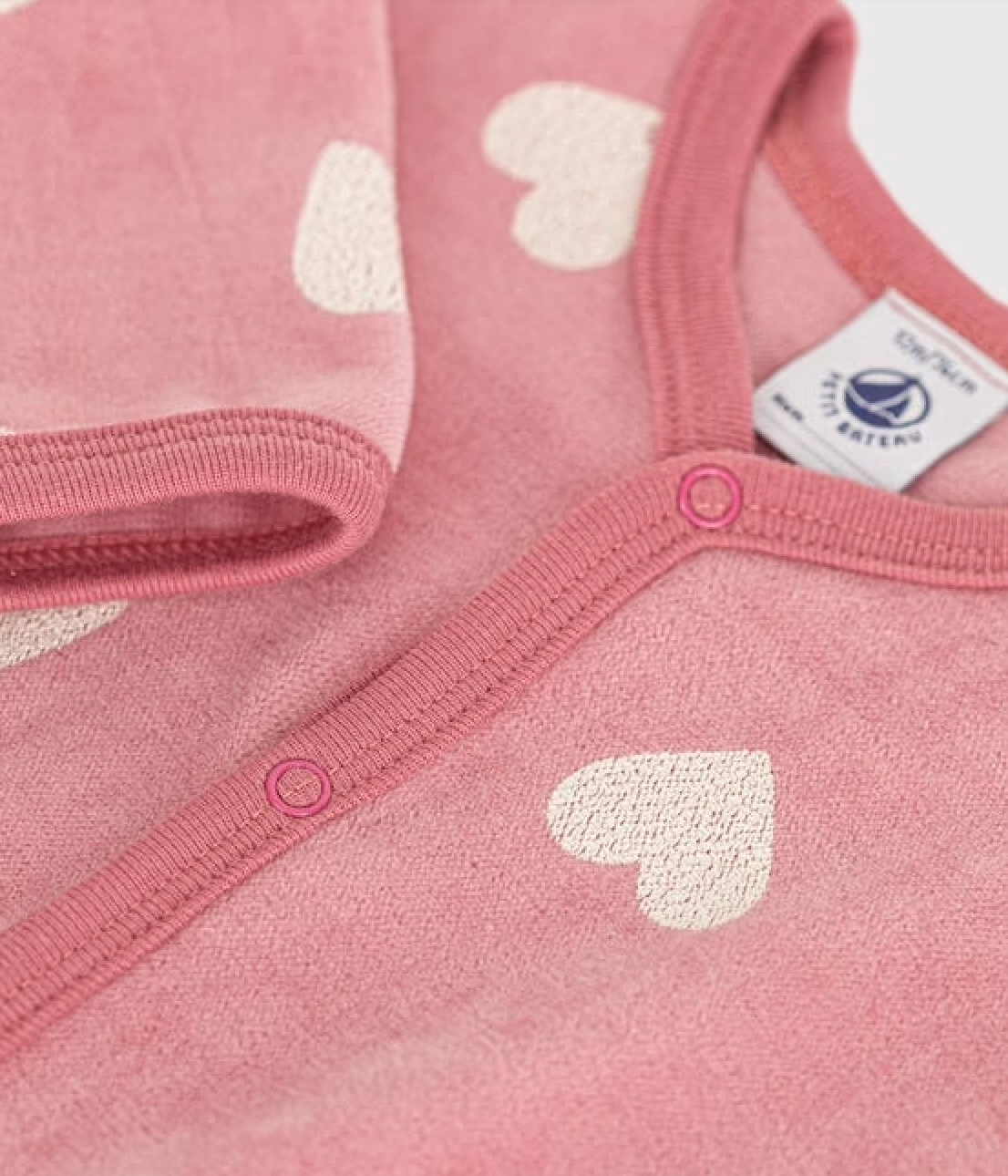 Pyjama van badstof voor baby's | Zout - Petit Bateau