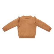 Cardigan en tricot Brown - Little Dutch