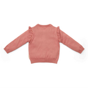 Cardigan en tricot Warm Rose - Little Dutch