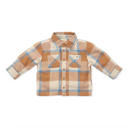 Chemise Ice Blue check - Little Dutch