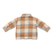 Chemise Ice Blue check - Little Dutch