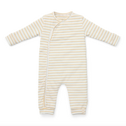 Multi stripe wrap long jumpsuit - Little Dutch