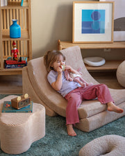 Biscuit Pouf Armchair - Wigiwama 