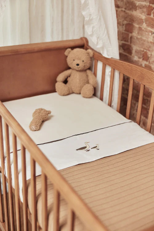 Jersey fitted sheet 60x120cm Teddy Bear - Jollein