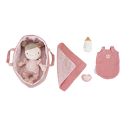 Poupée bébé Rosa Little Pink Flowers - Little Dutch
