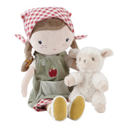 Rosa farmer doll with sheep 35cm - Little Dutch