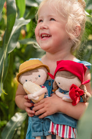 Dutch cuddly doll Rosa 35cm - Little Dutch