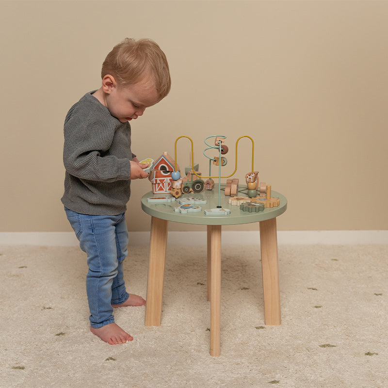 Little Farm wooden activity table - Little Dutch