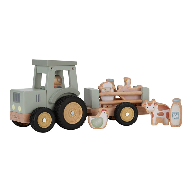 Tracteur avec remorque Little Farm - Little Dutch