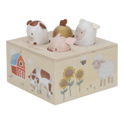 Hamerbankje met rollende balletjes Little Farm - Little Dutch 