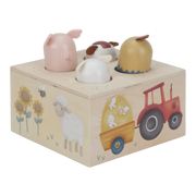 Hamerbankje met rollende balletjes Little Farm - Little Dutch 