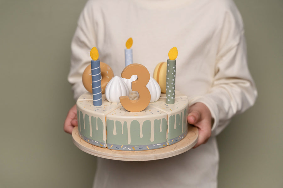 Wooden birthday cake - Little Dutch