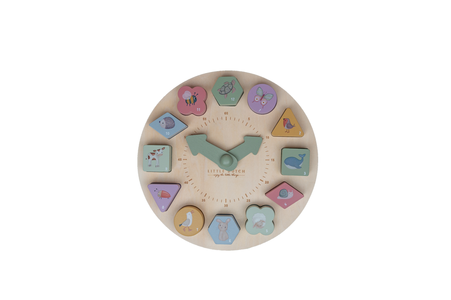 Horloge puzzle Little Farm - Little Dutch