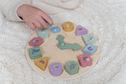 Horloge puzzle Little Farm - Little Dutch