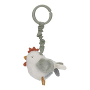 Little Farm vibrating chicken plush toy - Little Dutch 
