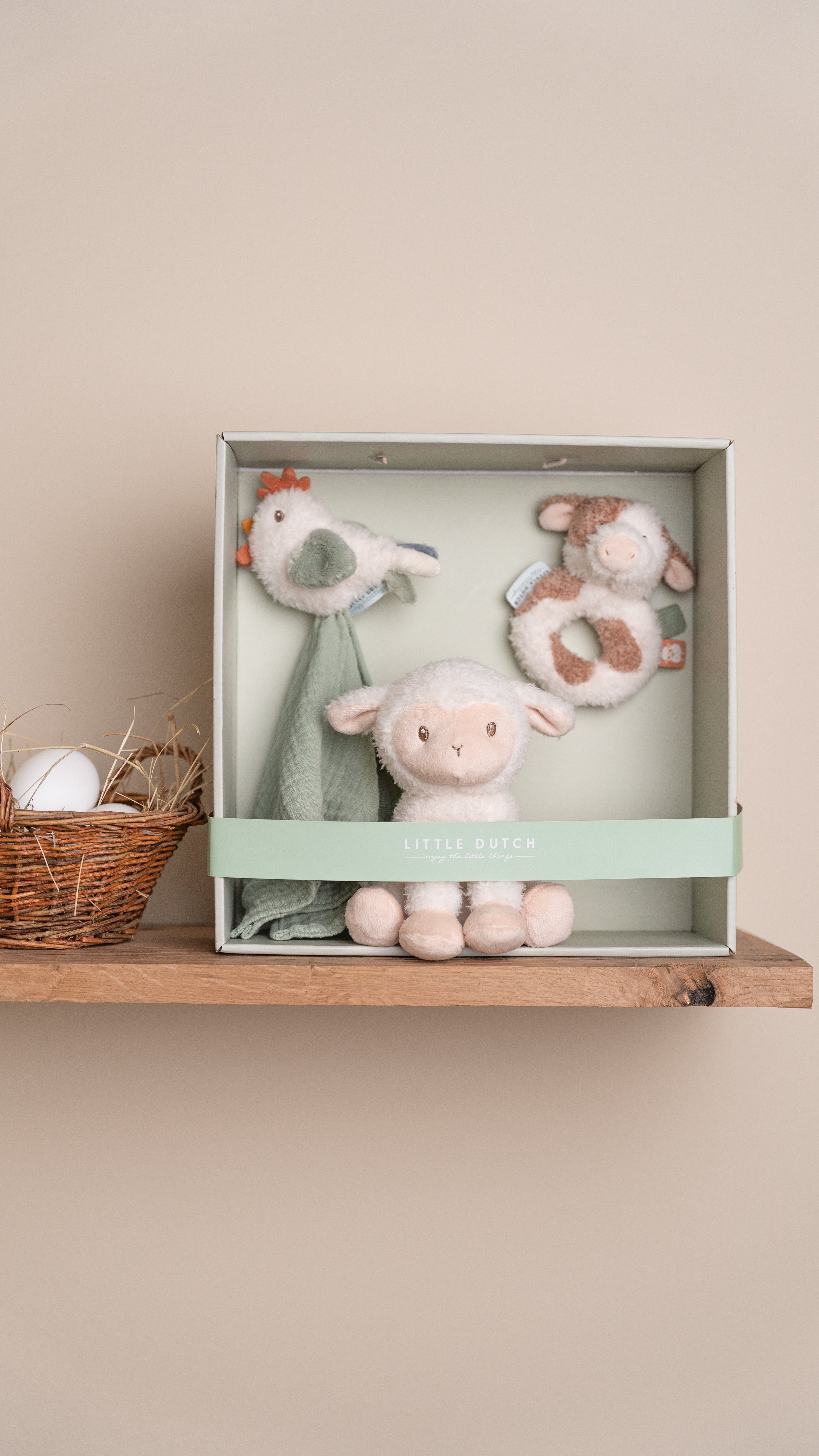 Drap-housse lit 70x140/150cm Baby Bunny - Little dutch – Comptoir des Kids