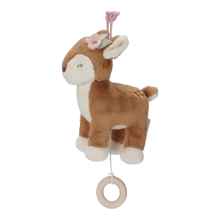 Peluche musicale Cerf Fairy Garden - Little Dutch