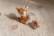 Rabbit rattle ring - Little Dutch