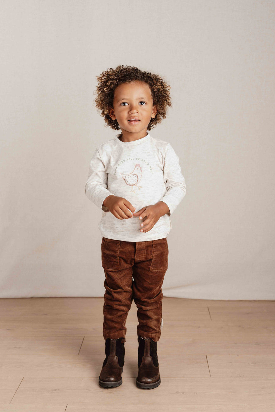 Walnut Brown Trousers - Little Dutch