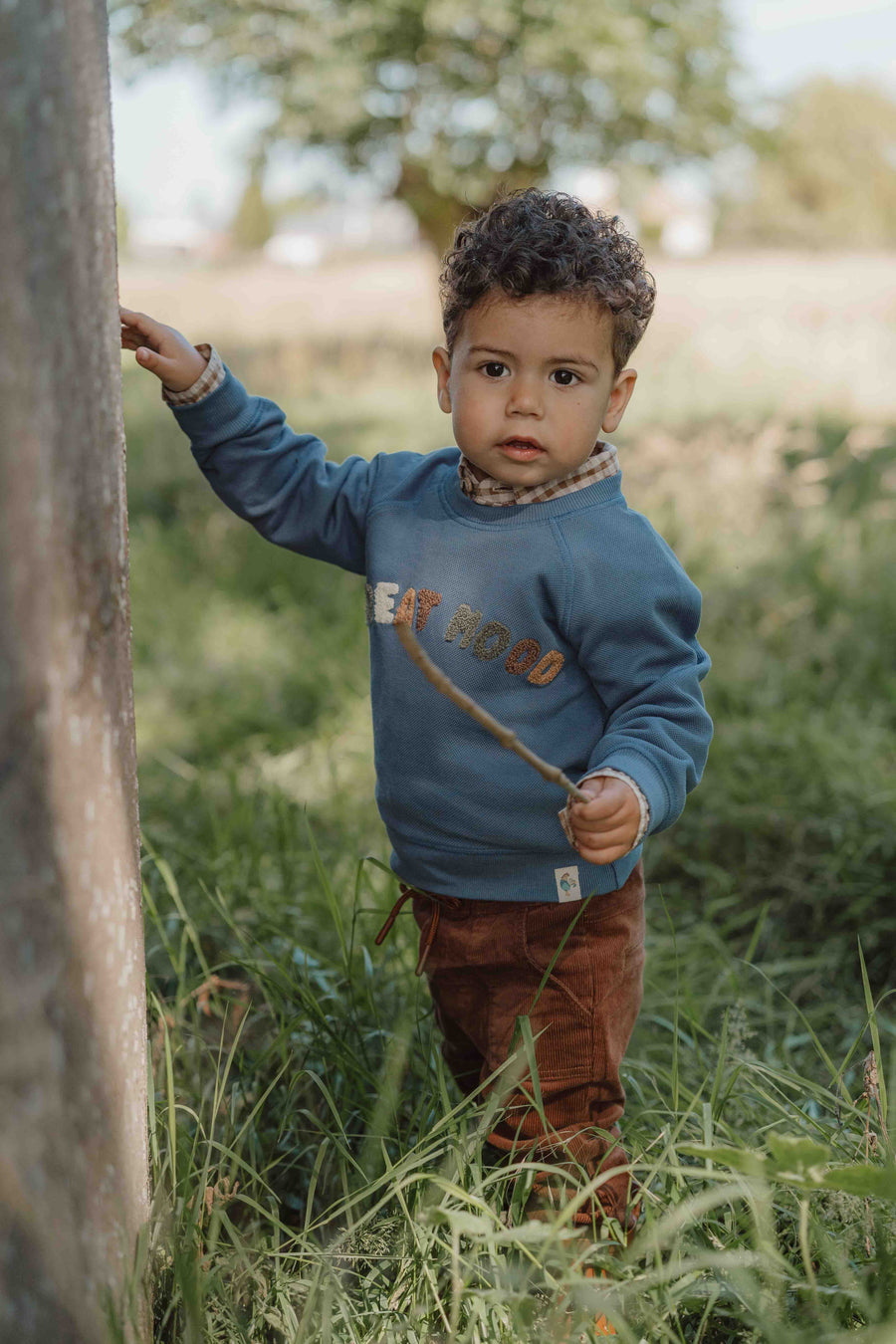 Walnut Brown Trousers - Little Dutch