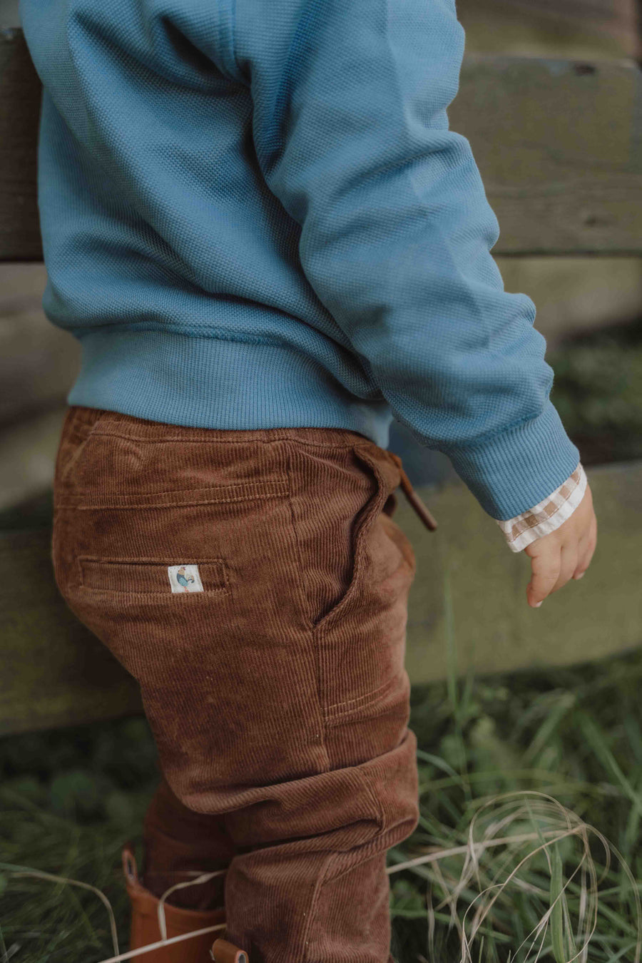 Walnut Brown Trousers - Little Dutch