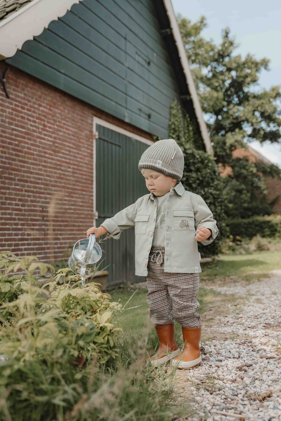 Chemise Green - Little Dutch