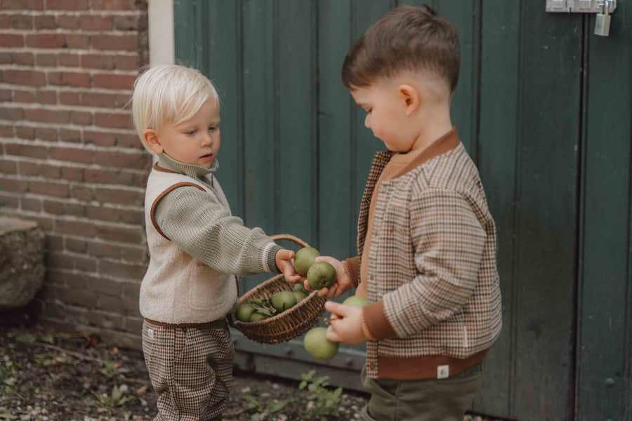 Reversible vest Sand - Little Dutch