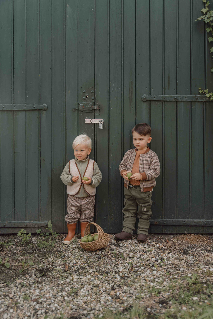 Reversible vest Sand - Little Dutch