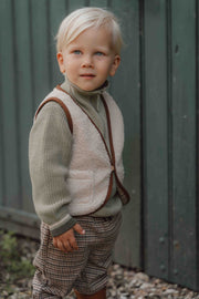 Reversible vest Sand - Little Dutch