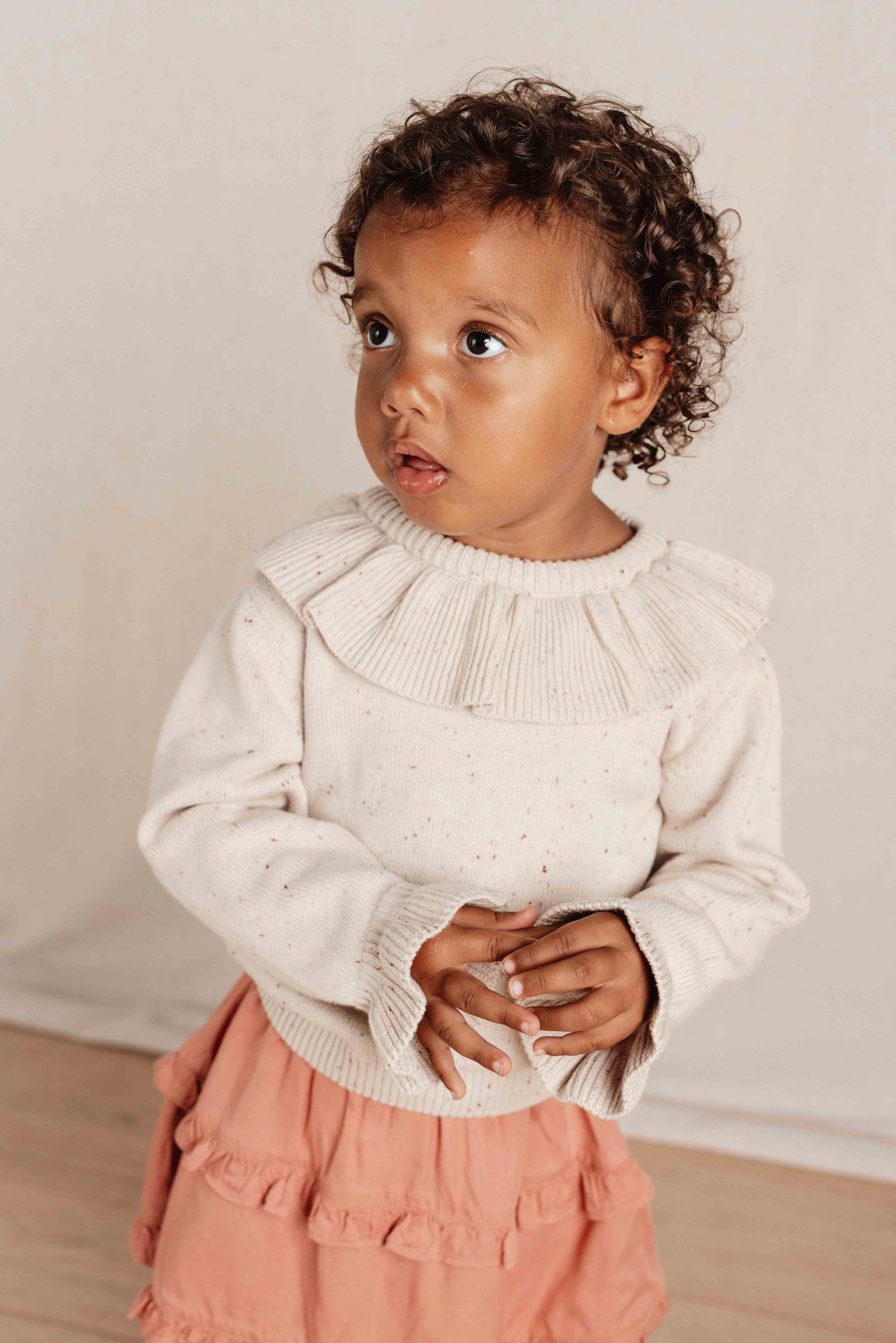 Pull-over tricoté Sand - Little Dutch