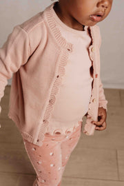 Cardigan en tricot Soft Rose - Little Dutch