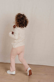 Soft Rose Flared Trousers - Little Dutch