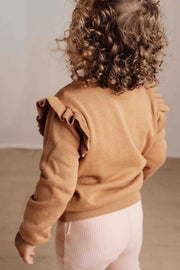 Cardigan en tricot Brown - Little Dutch