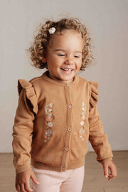 Cardigan en tricot Brown - Little Dutch