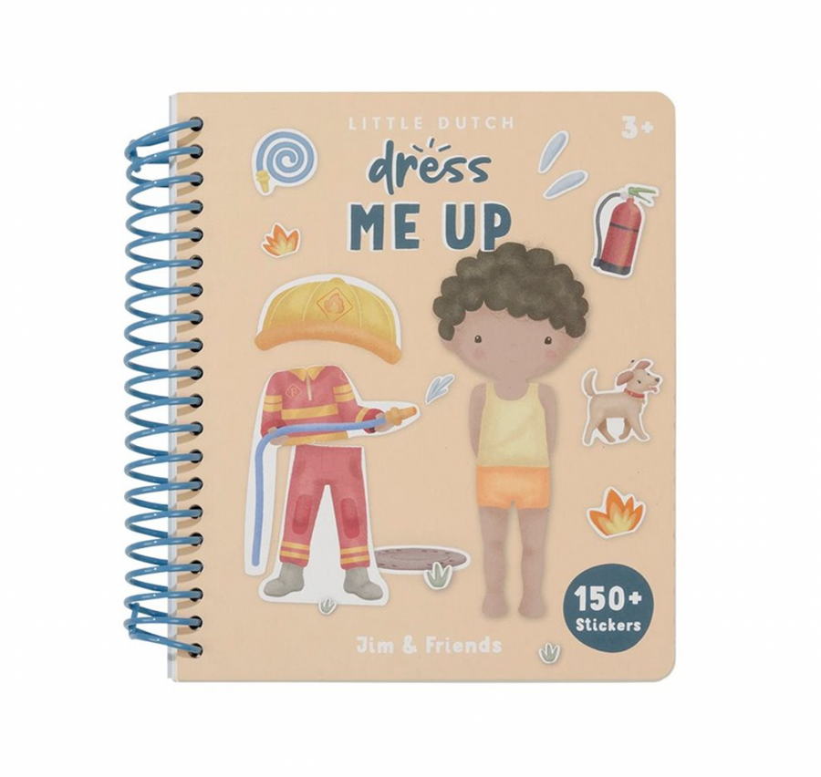 Livre Dress Me Up Jim & Friends - Little Dutch