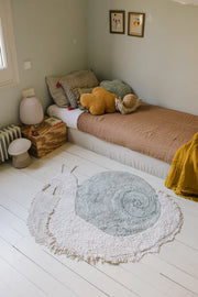 Tapis lavable en coton Animal Snail - Lorena Canals