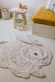 Tapis lavable en coton Animal Bunny - Lorena Canals