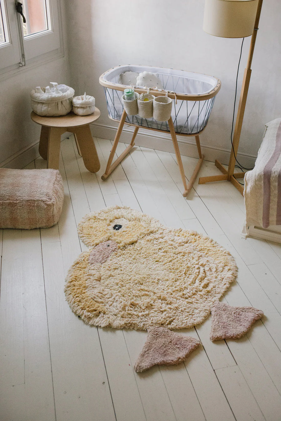 Tapis lavable en coton Animal Ducky - Lorena Canals