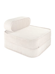 Marshmallow corduroy folding armchair - Wigiwama 