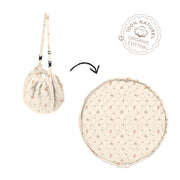 Tapis d'éveil et sac de rangement Coton Bio Rabbit - Play&Go